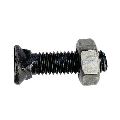 Boulon avec écrou - 5pz, tête