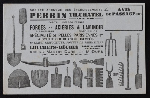 Buvard perrin tilchatel forge - perrin,