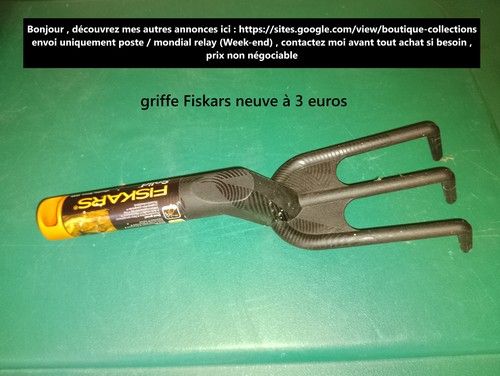 Griffe jardin fiskars neuve - de,